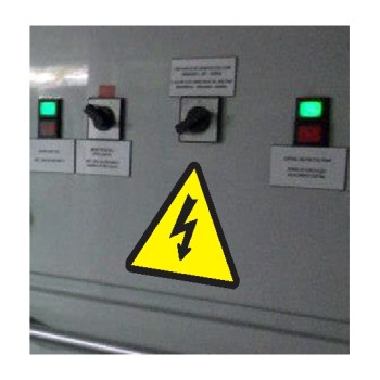 Danger - Electricity only authorized persons 